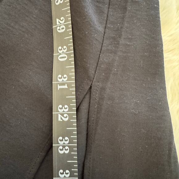 Ann Taylor LOFT Black Long Sleeve Button Down Tie Waist Shirt Dress 0 NWT - Picture 8 of 11